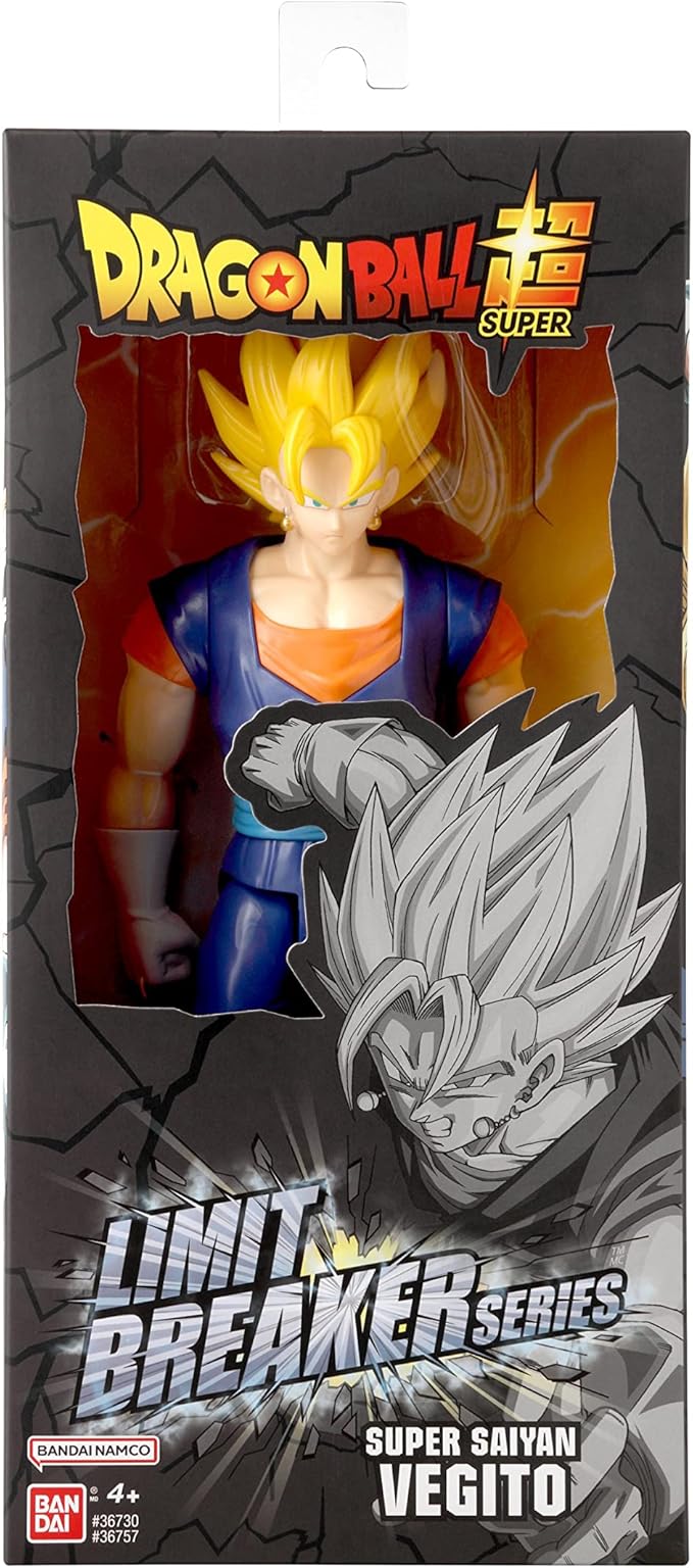 Dragon Ball Super Limit Breaker Super Saiyan Vegito 12" Action Figure - Figurio