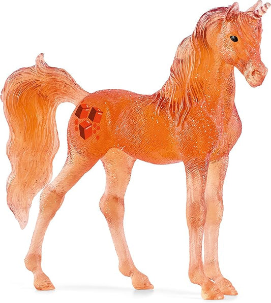 Schleich bayala, Collectible Unicorn Toy Figure for Girls and Boys, Caramel Unicorn Figurine (Dessert Series), Ages 5+ - Figurio