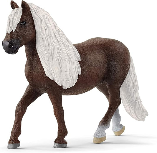 Schleich Farm World, Realistic Horse Toys for Girls and Boys, Black Forest Mare Toy Horse Figurine, Ages 3+ - Figurio