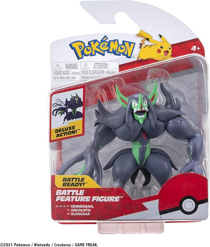 POKÉMON Battle Feature 4.5 INCH Figure - GRIMMSNARL - Figurio