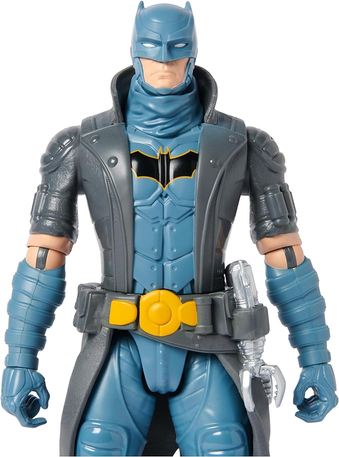 DC Comics, Batman Action Figure, 12-inch Super Hero Collectible Kids Toys for Boys and Girls, Ages 3+ - Figurio