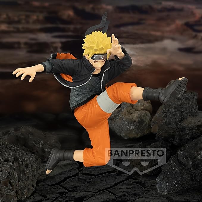 Banpresto - Naruto Shippuden - Uzumaki Naruto IV, Bandai Spirits Vibration Stars Figure - Figurio