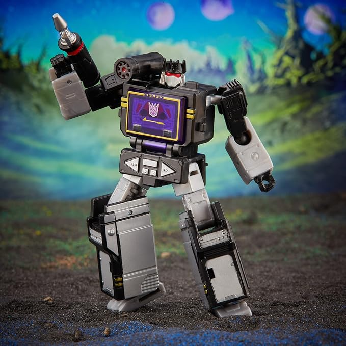 Transformers Toys Legacy Evolution Core Soundblaster Toy, 3.5-inch, Action Figure for Boys and Girls Ages 8 and Up - Figurio