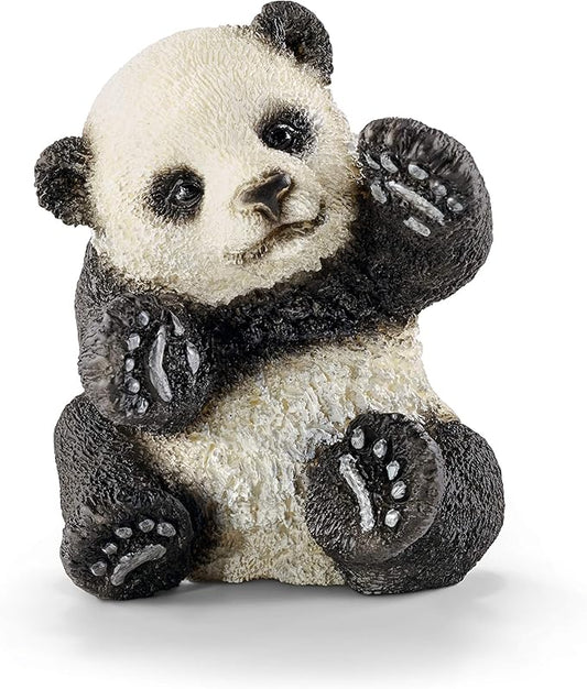 Schleich Wild Life, Wild Animal Jungle Toys for Boys and Girls, Baby Panda Cub Toy Figurine, Ages 3+ - Figurio