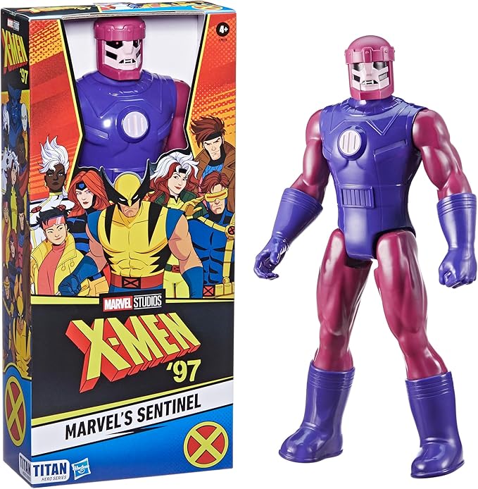 Marvel Titan Hero Series X-Men Sentinel Action Figure, 14-Inch-Scale, Super Hero Toys, Kids Ages 4 and Up - Figurio