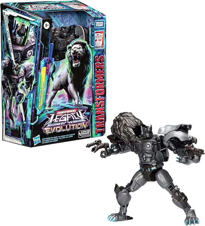 Transformers Toys Legacy Evolution Voyager Nemesis Leo Prime Toy, 7-inch, Action Figure for Boys and Girls Ages 8 and Up - Figurio