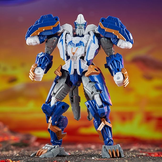 Transformers Legacy United Voyager Class Prime Universe Thundertron, 7-Inch Converting Action Figure, 8+ - Figurio