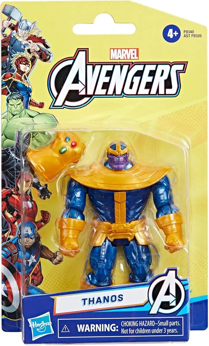 Marvel Epic Hero Series Thanos Deluxe Action Figure, 4-Inch-Scale, Avengers Super Hero Toys for Kids 4 and Up - Figurio