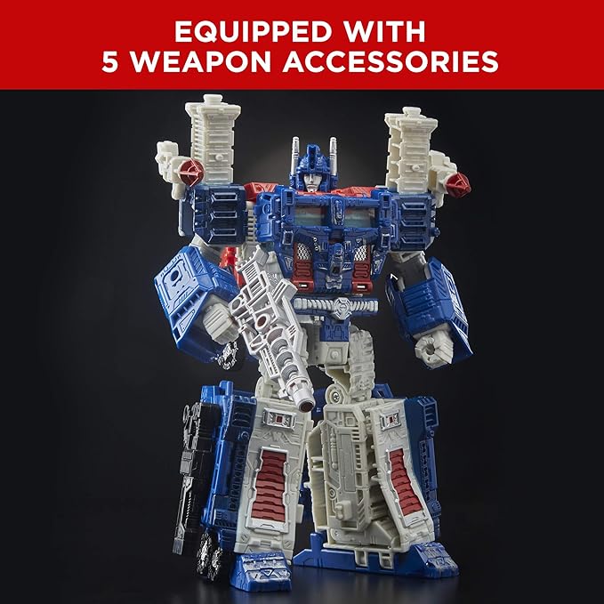 Transformers Generations War for Cybertron: Siege Leader Class WFC-S13 Ultra Magnus Action Figure - Figurio