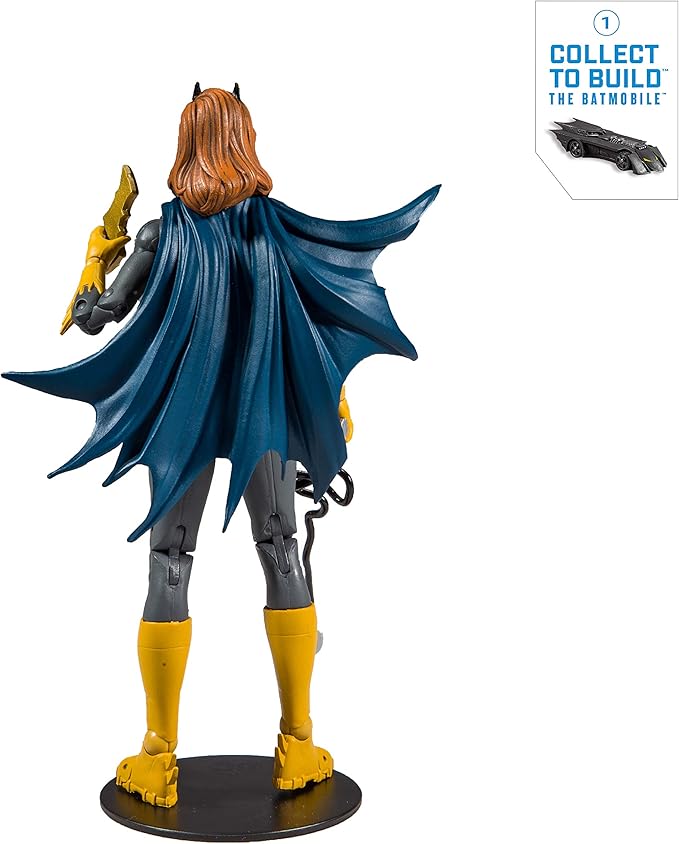 McFarlane Toys DC Multiverse Batgirl: Art of The Crime Action Figure with Build-A Rebirth Batmobile (Piece 1) - Figurio