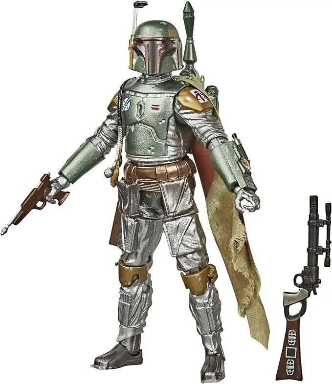 STAR WARS The Black Series Carbonized Collection Boba Fett Toy Figure - Figurio