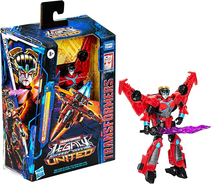 Transformers Legacy United Deluxe Class Cyberverse Universe Windblade, 5.5-Inch Converting Action Figure, 8+ - Figurio