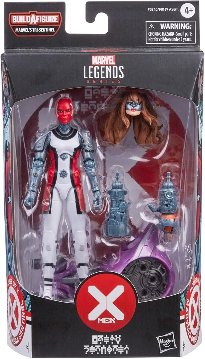 Marvel Hasbro Legends Series X-Men 6-inch Collectible Omega Sentinel Action Figure Toy, Premium Design and 5 Accessories, Ages 4 and Up - Figurio