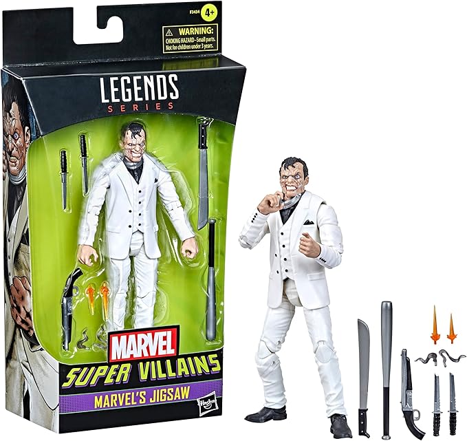 Hasbro - Marvel Legends Series Marvel'S Jigsaw Playsets Toy Figures, Multicolor (F34345L00) - Figurio