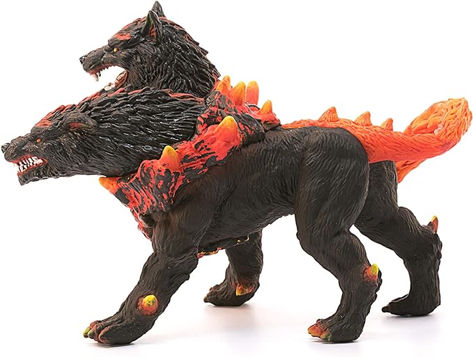 Schleich Eldrador Creatures, Lava Monster Mythical Creatures Toys for Kids, Hellhound Action Figure, Ages 7+ - Figurio