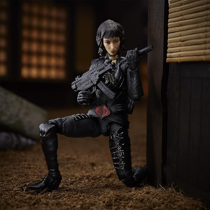 G.I. Joe Classified Series Snake Eyes: G.I. Joe Origins Baroness Collectible Figure 19, Premium 6-Inch-Scale Toy with Custom Package Art - Figurio