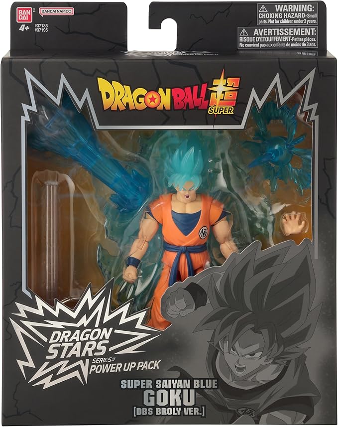 Dragon Ball Super Bandai Dragon Stars - SS Blue Goku (Power up Pack) Action Figure - Figurio