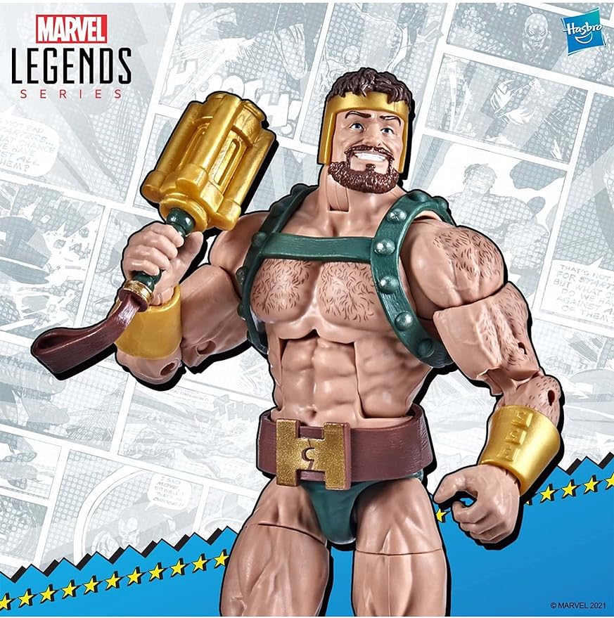 Classic Marvel Legends Hercules 6-Inch Action Figure, Multicolor, Standard size (F1138) - Figurio