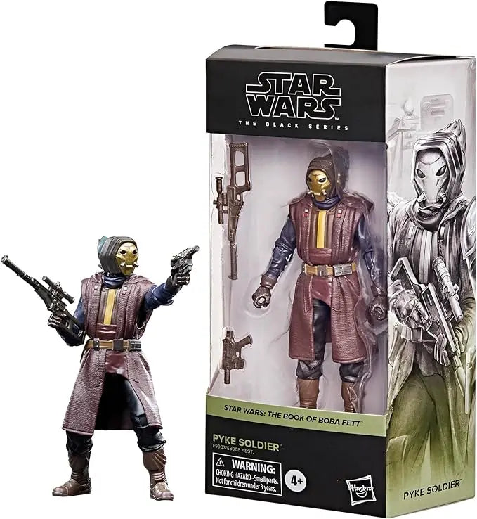 STAR WARS The Black Series Pyke Soldier, The Book of Boba Fett 6-Inch Collectible Action Figures, Ages 4 and Up - Figurio