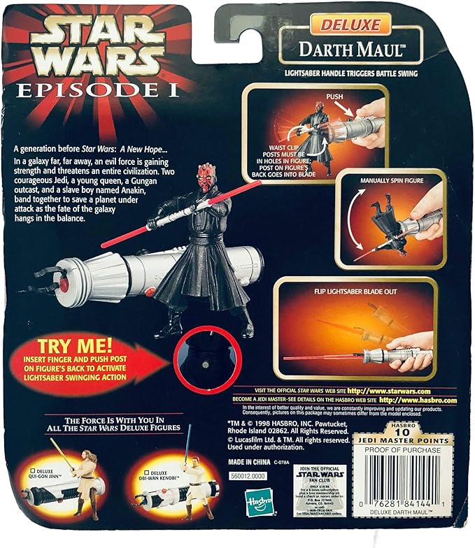 Star Wars Episode I Deluxe Figure: Darth Maul #101 - Figurio