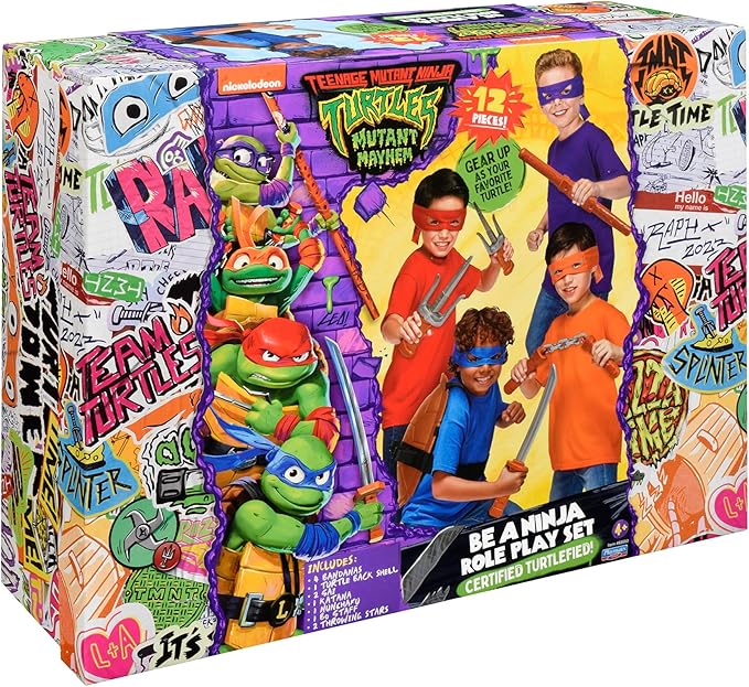 Teenage Mutant Ninja Turtles: Mutant Mayhem Role Play Treasure Chest by Playmates Toys - Amazon Exclusive - Figurio