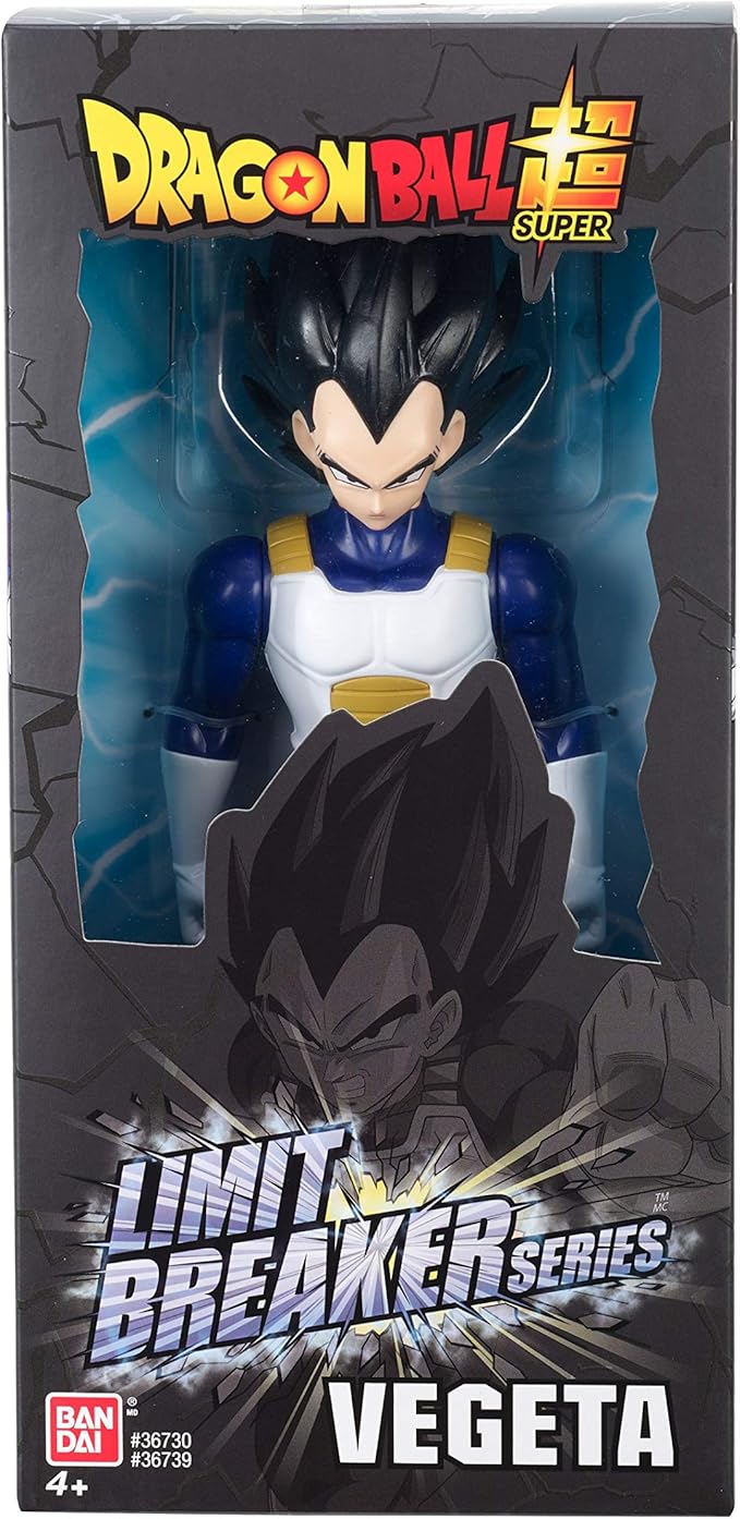 Bandai Namco - Dragon Ball Super - Vegeta, Limit Breaker 12" Action Figure - Figurio