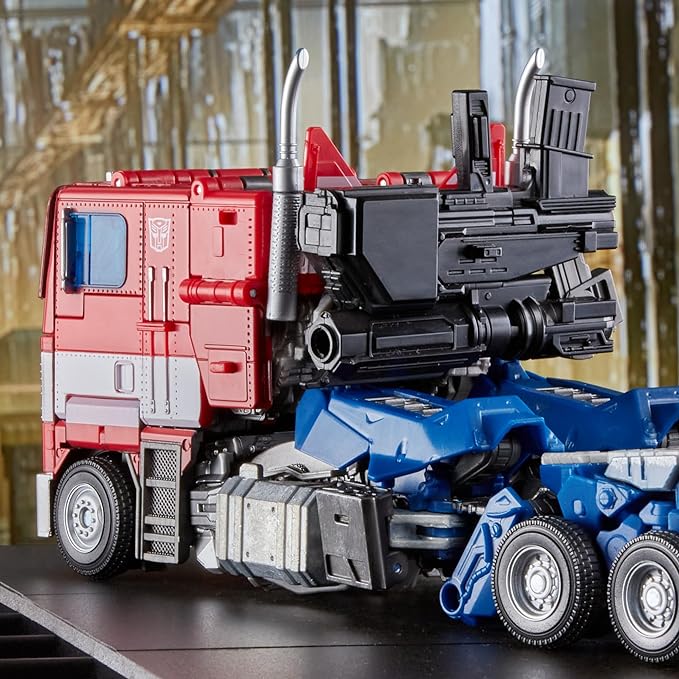 Transformers Movie Masterpiece Series MPM-12 Optimus Prime Collector Figure from Bumblebee Movie - Ages 8 and Up, 11-inch - Figurio