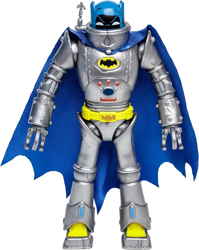 McFarlane Toys - DC Retro Robot Batman (Batman 66' Comic) 6in Action Figure - Figurio