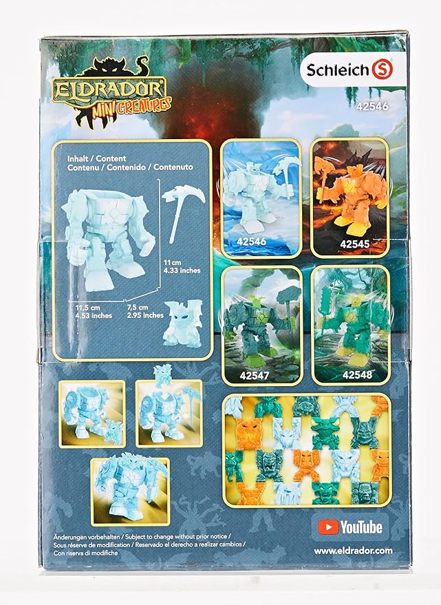 SCHLEICH - Eldrador Creatures - Mini - Ice Robot (42546) - Figurio