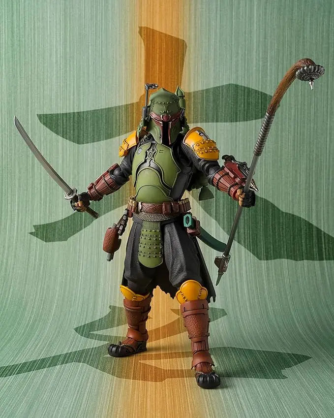 TAMASHII NATIONS - Star Wars: The Book of Boba Fett - Daimyo Boba Fett, Bandai Spirits MEISHO Movie Realization Action Figure - Figurio