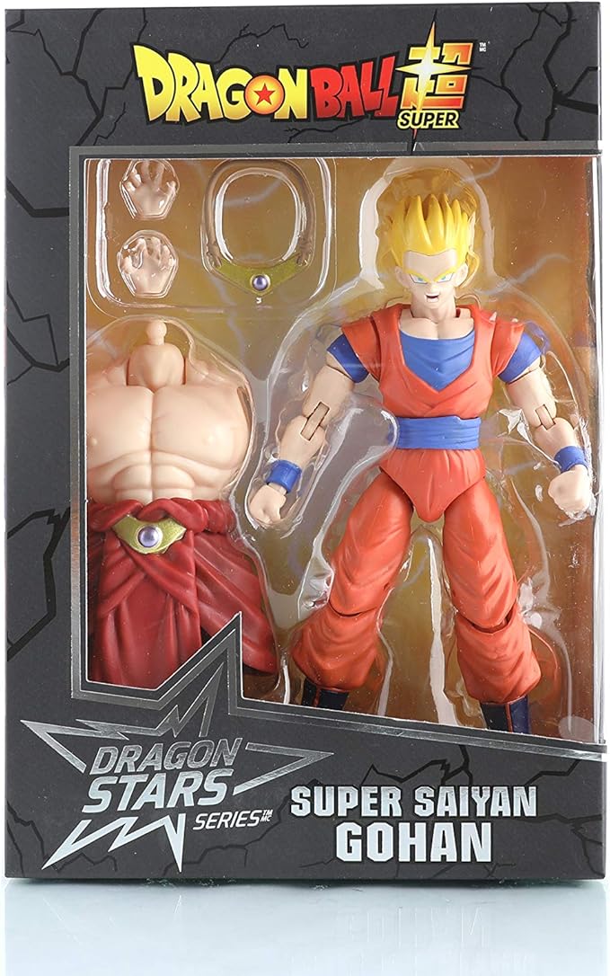 Dragon Ball Super - Dragon Stars - Super Saiyan Gohan, 6.5" Action Figure - Figurio