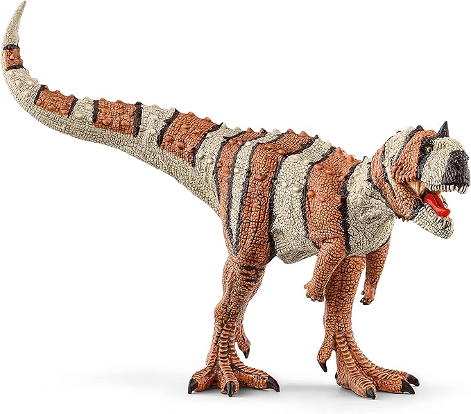 Schleich Dinosaurs Realistic Majungasaurus Dinosaur Figure with Movable Jaw - Authentic and Detailed Prehistoric Jurassic Dino Toy, Highly Durable for Education and Fun for Boys and Girls, Ages 4+ - Figurio