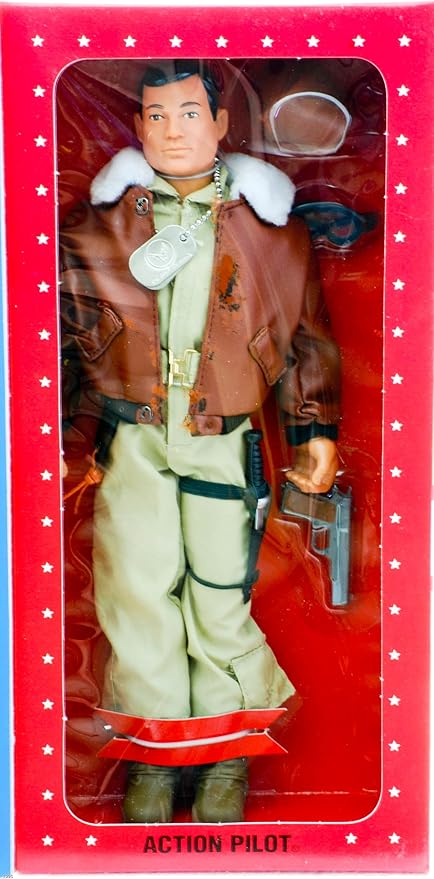 12" GI Joe Action Pilot Action Figure WWII 50th Anniversary Numbered Commemorative Edition (Hasbro 1995) - Figurio