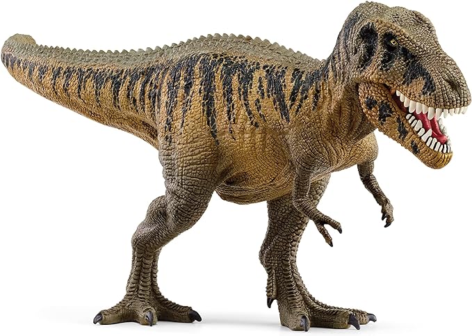 Schleich Dinosaurs Large Realistic Tarbosaurus Toy Figure - King Size Prehistoric World Dinosaur Movable Jaw Action Figure, Large Jurassic Planet Toy for Boys and Girls, Gift for Kids Age 4+ - Figurio