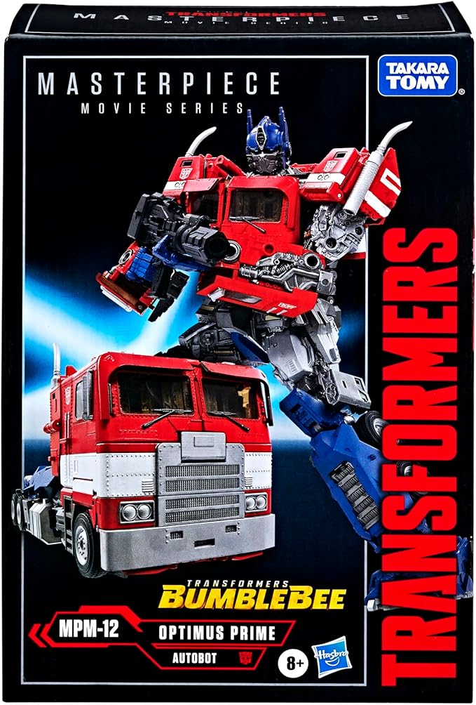 Transformers Movie Masterpiece Series MPM-12 Optimus Prime Collector Figure from Bumblebee Movie - Ages 8 and Up, 11-inch - Figurio