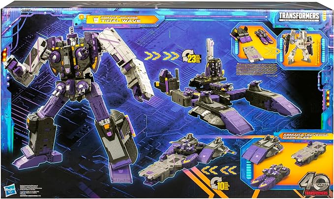 Transformers Legacy United Titan Class Armada Universe Tidal Wave, 19-inch Converting Action Figure, 15+ Years - Figurio