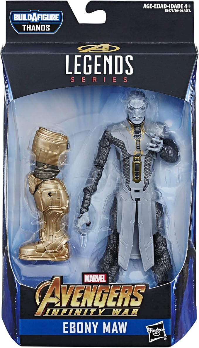 Marvel Legends Series Avengers: Endgame 6" Ebony Maw Cinematic Universe Collectible Fan Figure - Figurio