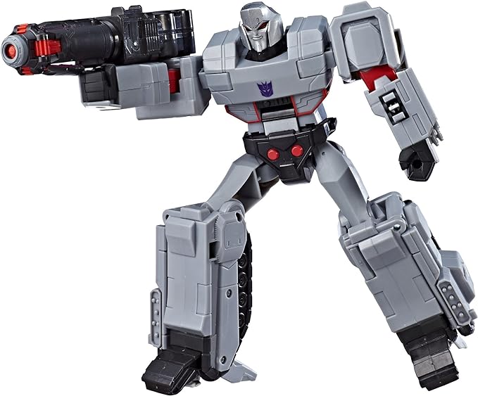 Transformers Toys Cyberverse Action Attackers Ultimate Class Megatron Action Figure - Repeatable Fusion Mega Shot Action Attack - for Kids Ages 6 & Up, 11.5" - Figurio