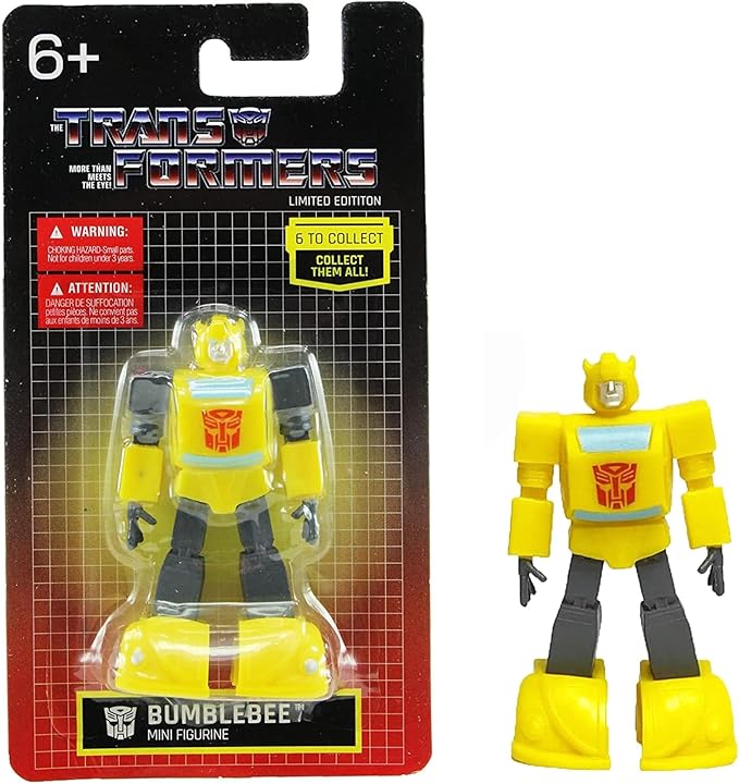 Limited Edition Transformers 2.5" Mini Figure Collectible Twin Packs - Bumblebee & Starscream - Figurio