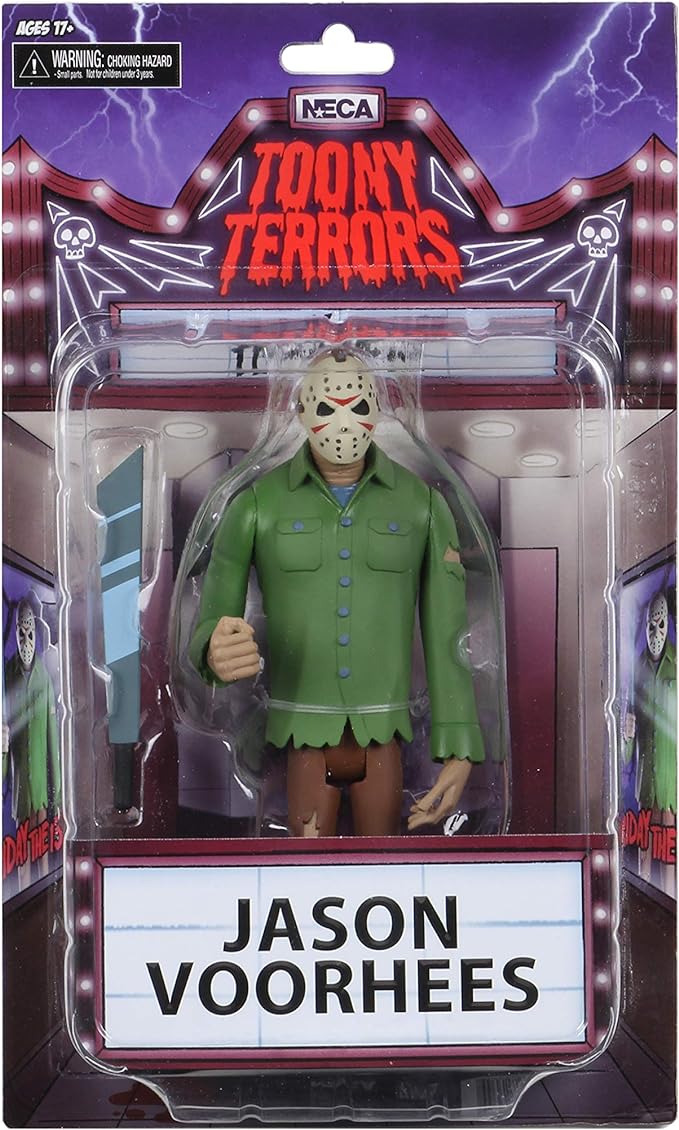 NECA Toony Terrors - Friday The 13th - 6” Scale Action Figure- Stylized Jason - Figurio