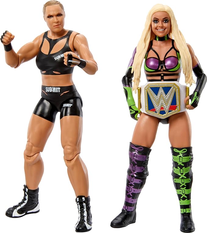 Mattel WWE Championship Showdown Ronda Rousey vs Liv Morgan 2-Pack - Figurio