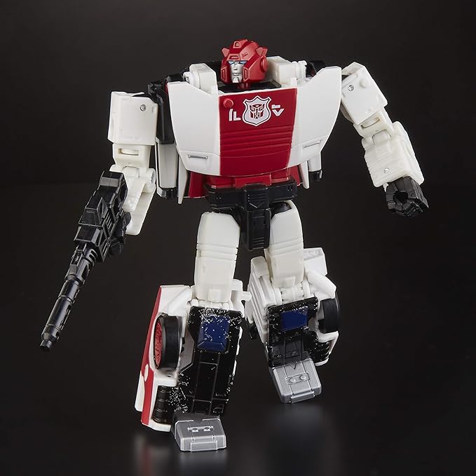 Transformers Toys Generations War for Cybertron Deluxe WFC-S35 Red Alert Action Figure - Siege Chapter - Adults and Kids Ages 8 and Up, 5.5-inch - Figurio