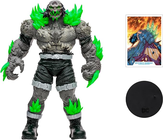 McFarlane Toys - DC Multiverse Kryptonite Doomsday (Superman/Batman) Mega Figure - Figurio