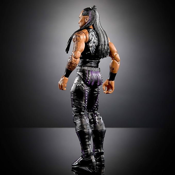 Mattel WWE Elite Action Figure & Accessories, 6-inch Collectible Damian Priest with 25 Articulation Points, Life-Like Look & Swappable Hands - Figurio