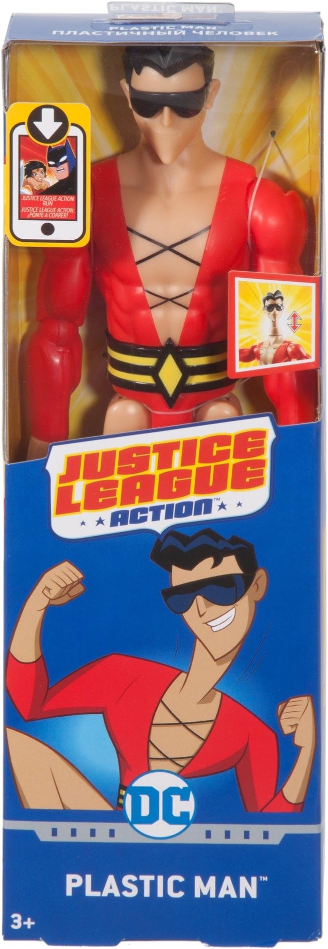 DC Comics Justice League Action Plastic Man Figure - Figurio