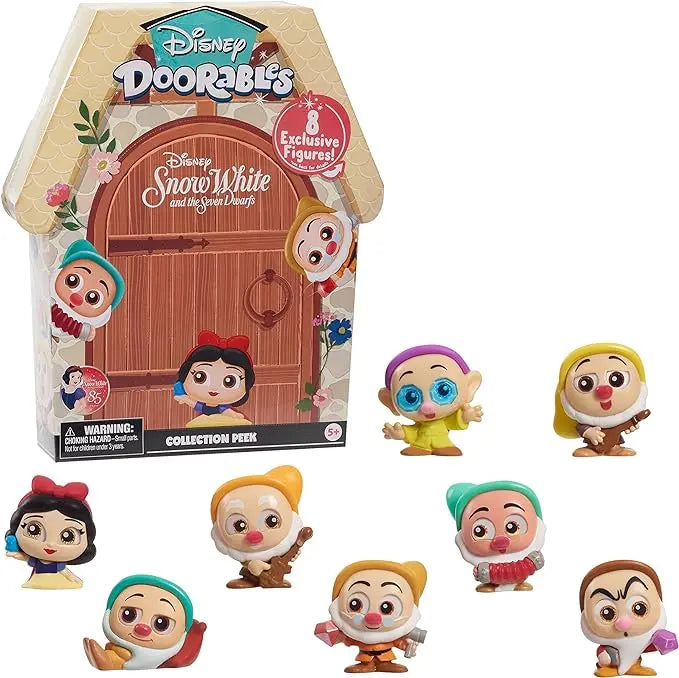 Disney Doorables Snow White Collection Peek, Officially Licensed Kids Toys for Ages 3 Up by Just Play - Figurio