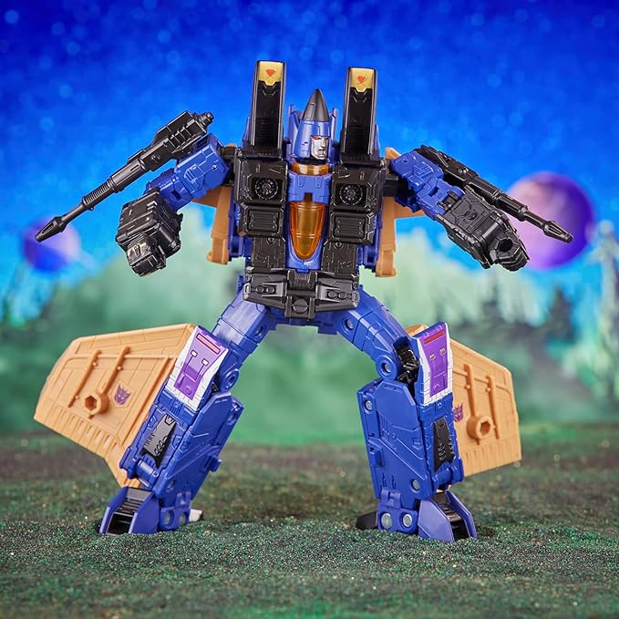 Transformers Toys Legacy Evolution Voyager Dirge Toy, 7-inch, Action Figure for Boys and Girls Ages 8 and Up - Figurio