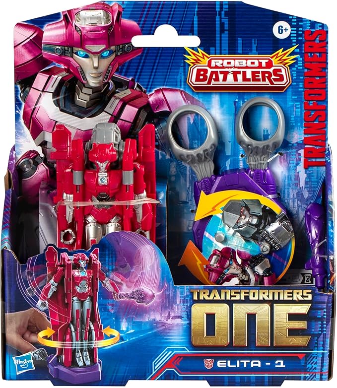 Transformers One Robot Battlers Elita-1, 4.5-Inch Robot Action Figure, Interactive Toys for Boys and Girls Ages 6 and Up - Figurio