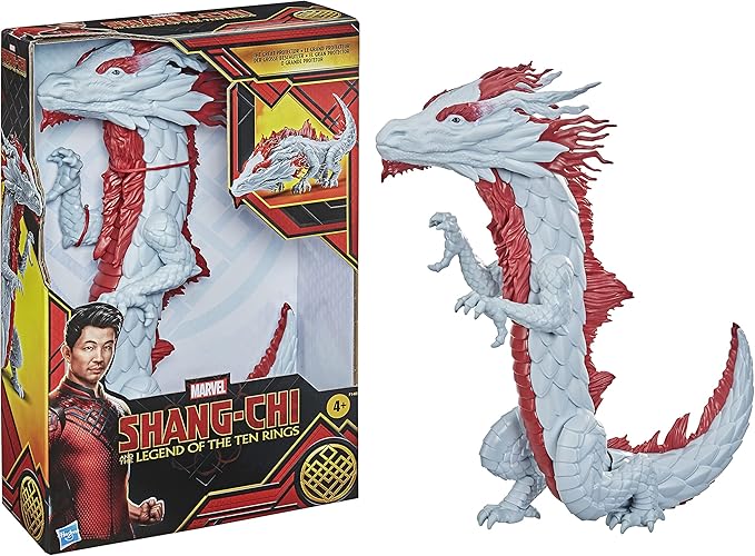 Marvel Hasbro Shang-Chi and The Legend of The Ten Rings The Great Protector Dragon Figure, Action Toy for Kids Ages 4 and Up - Figurio