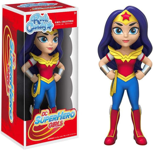 Funko Girls Rock Candy: DC Super Hero-Wonder Woman Action Figure - Figurio